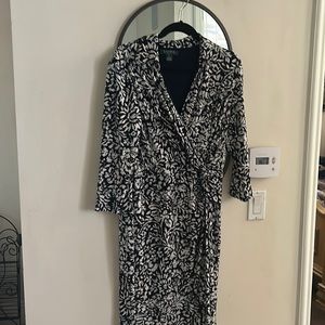 Ralph Lauren blue and white dress